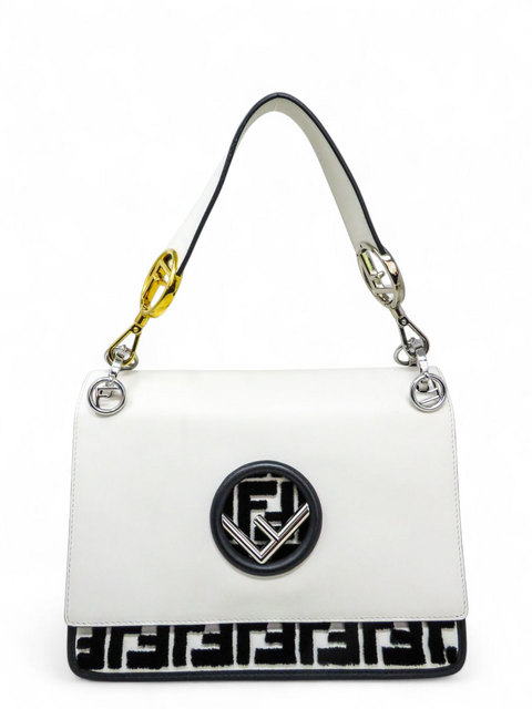 Bolso "Vitello Century Velvet F is Fendi FF"