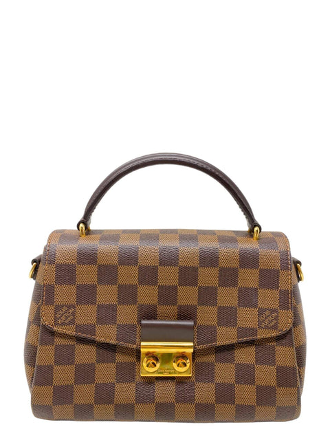 Bolso "Damier Ebene Croissette"