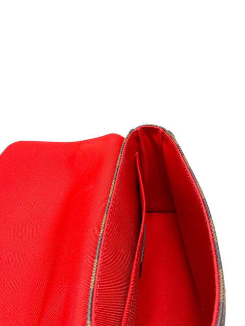 Bolso "Damier Ebene Croissette"