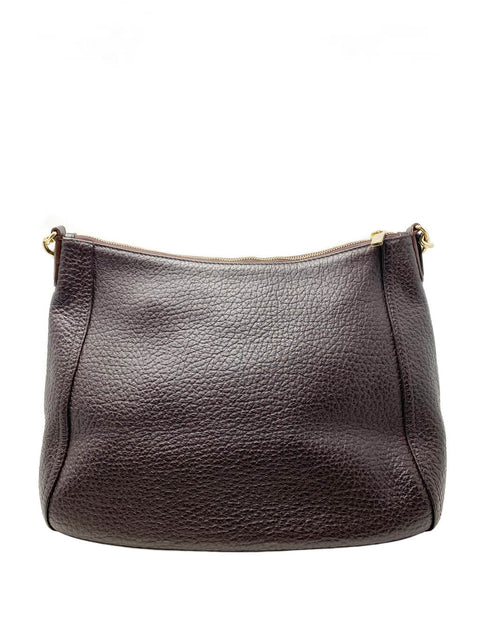 Cartera "Pebble Leather Hobo"