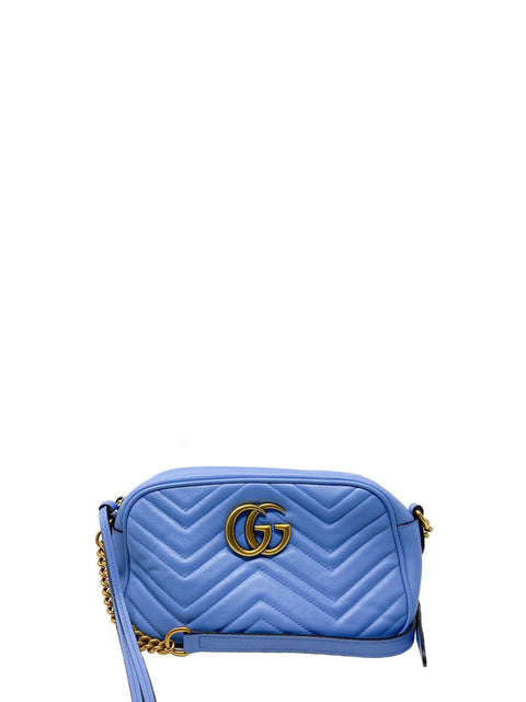 Cartera "Small GG Marmont Matelassé Shoulder Bag"