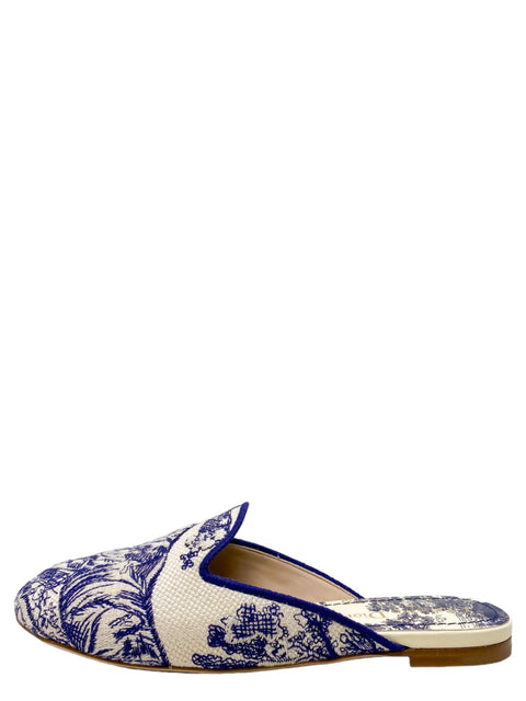 Mules "Toile De Jouy Mules"