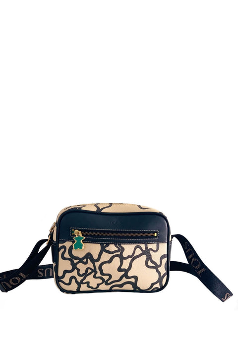 Cartera Beige y Negro