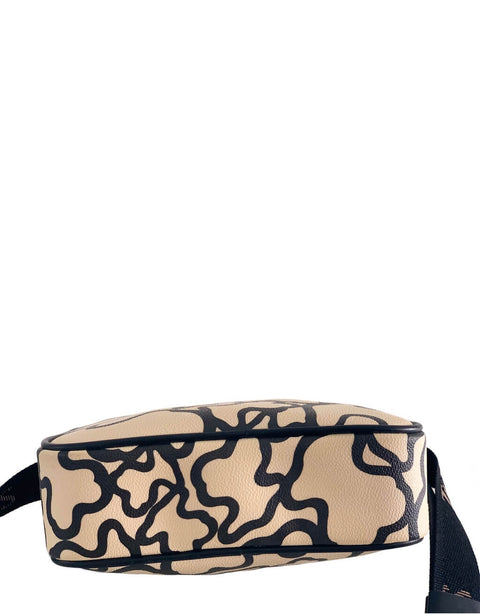 Cartera Beige y Negro
