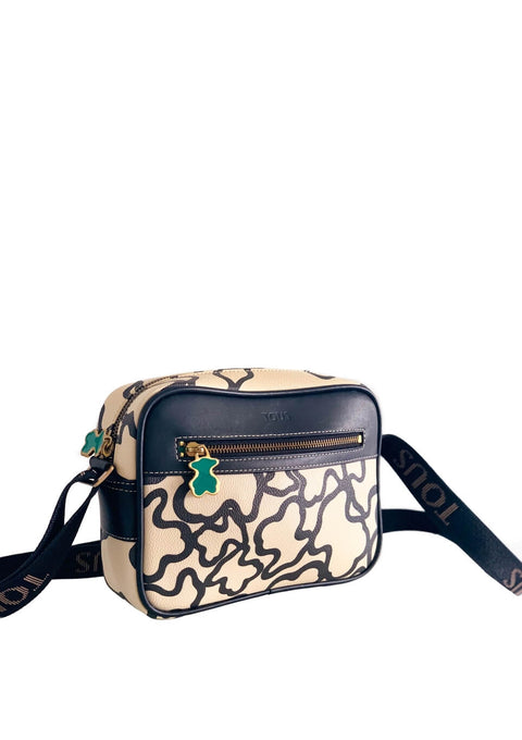 Cartera Beige y Negro