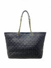 Cartera "Leather Quilted Tote"