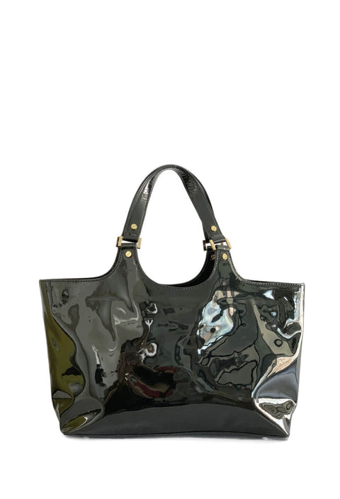 Cartera "Patent Perforated Bombe Tote"