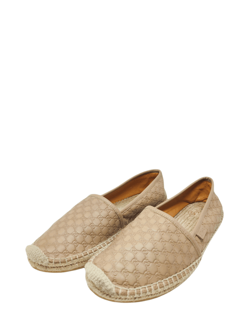 Espadrilles "Microguccissima Pattern Leather"