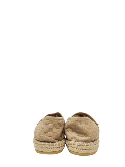 Espadrilles "Microguccissima Pattern Leather"