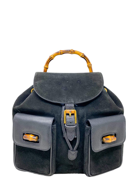 Morral "Calfskin Suede Bamboo"