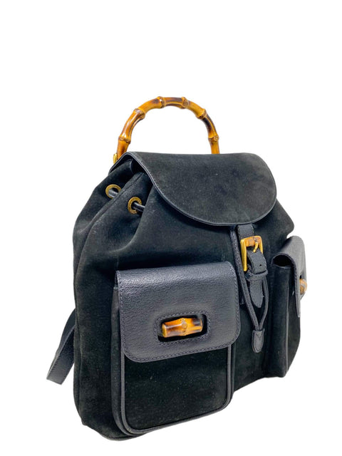 Morral "Calfskin Suede Bamboo"