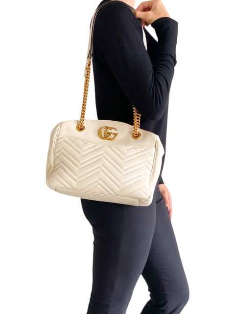 Bolso "GG Marmont Open Top Shoulder Bag"