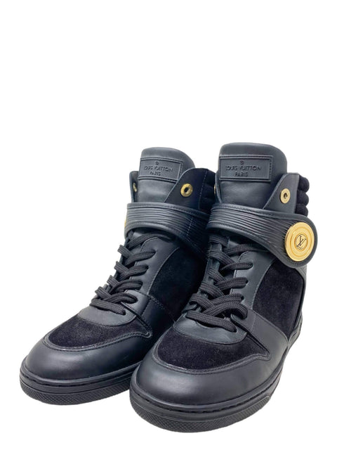 Tenis "Leather Wedge Sneakers"