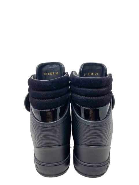 Tenis "Leather Wedge Sneakers"