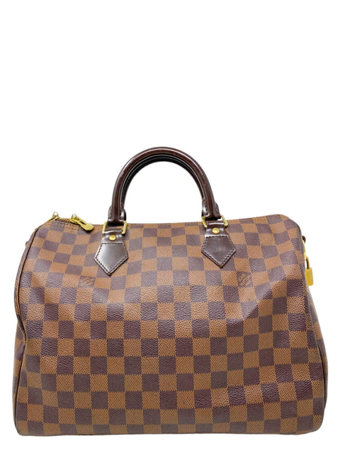 Bolso "Damier Ebene Speedy Bandouliere 30"
