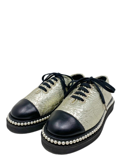 Tenis "Silver Pearl Lace Up"