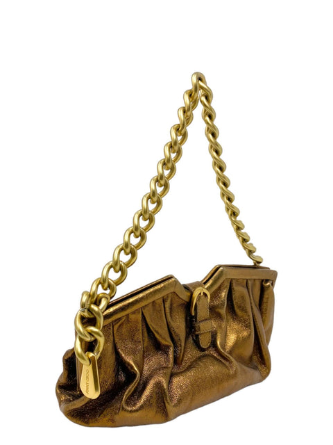 Bolso "Chain-Link Leather Mini Bag"