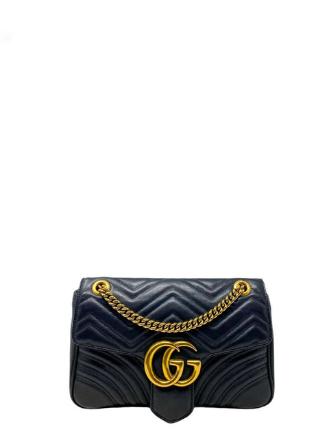 Cartera "GG Marmont medium matelassé shoulder bag"