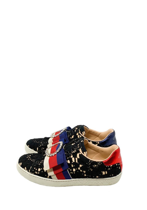 Tenis "Ace Crystal-Embellished Lace"