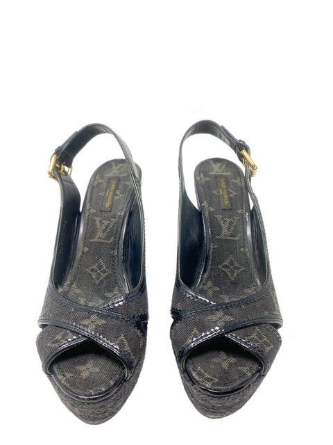 Sandalias "Monogram Idylle Pattern Espadrilles"