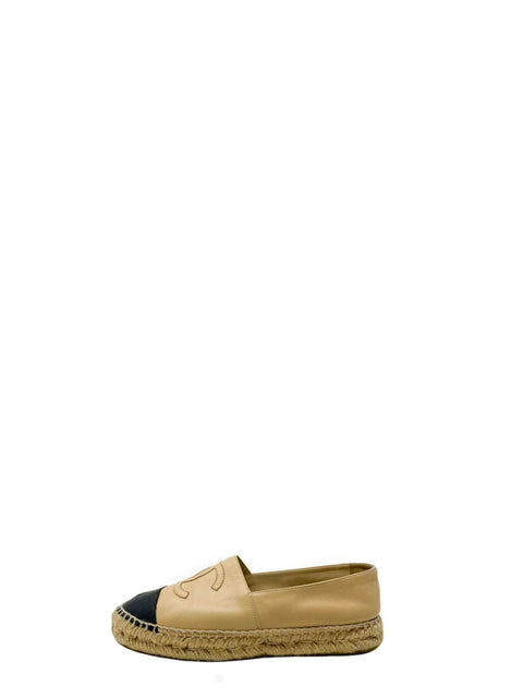 Espadrilles "Interlocking CC Logo Lambskin"
