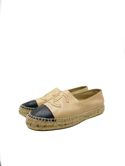 Espadrilles "Interlocking CC Logo Lambskin"