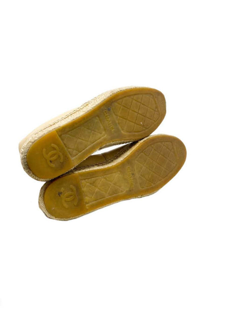 Espadrilles "Interlocking CC Logo Lambskin"
