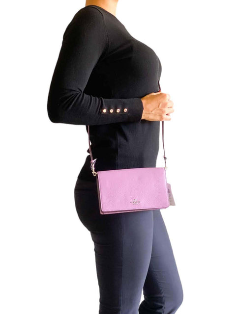 Bolso "Leather Foldover Cossbody Clutch "