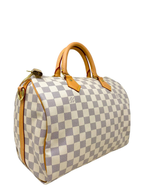 Bolso "Damier Azur Speedy 30 Bandouliere"