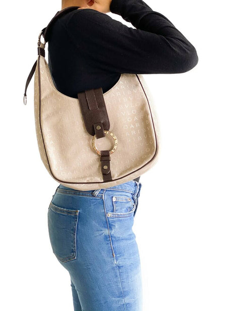 Cartera Crema