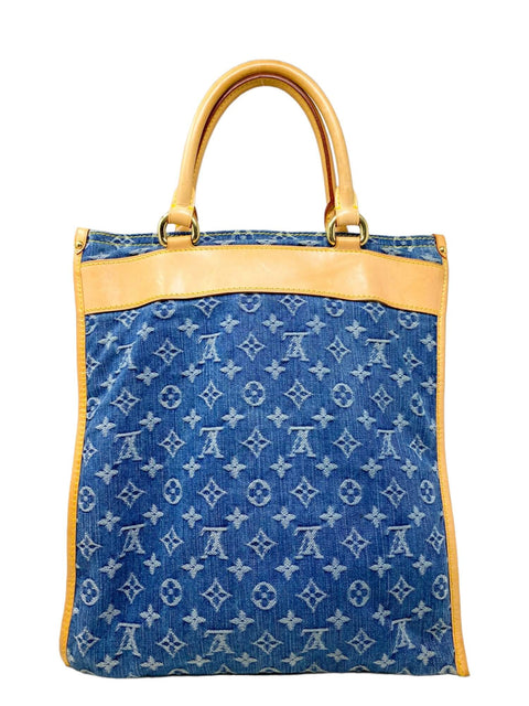 Bolso "Monogram Denim Sac Plat"