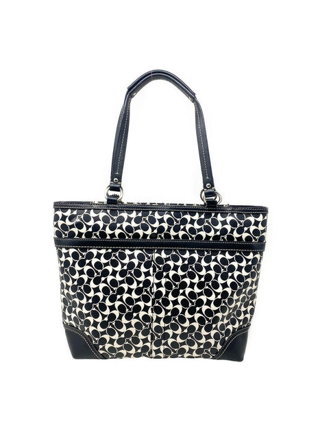 Cartera Beige y Negro