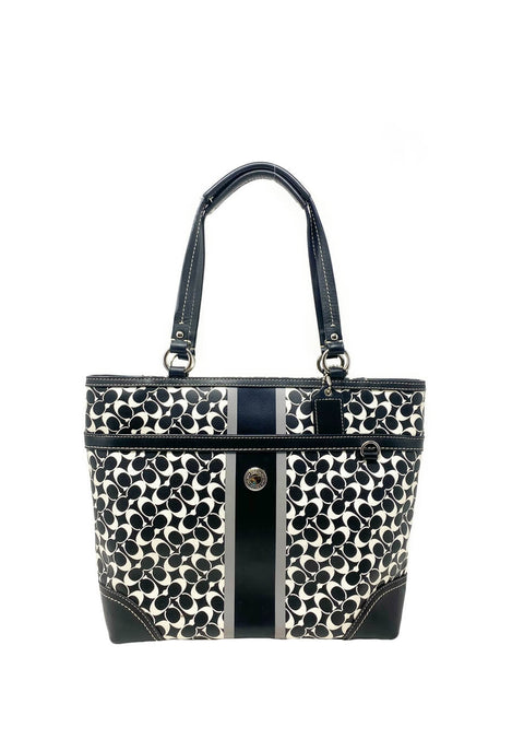 Cartera Beige y Negro