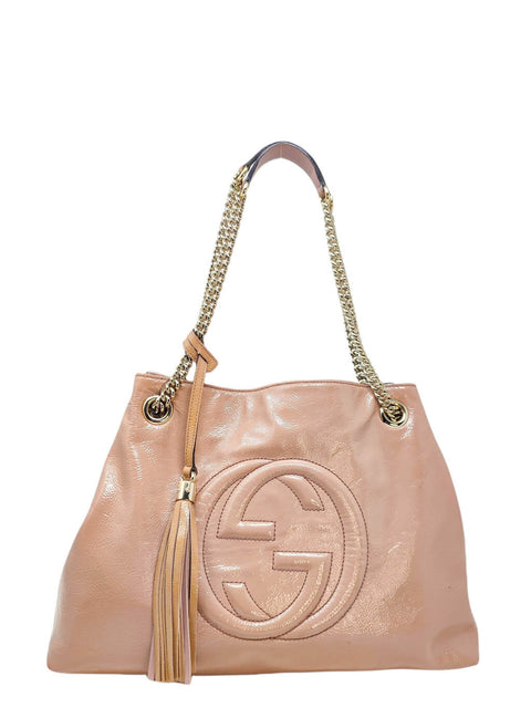 Cartera "Patent Soho Chain Tote"