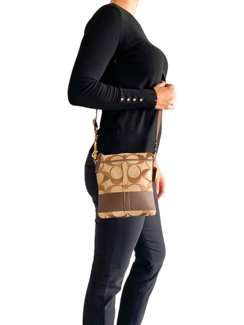 Bolso "Crossbody Cafe Monograma"
