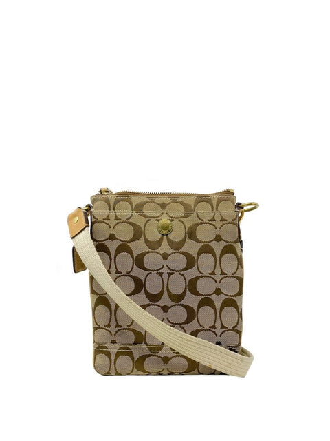 Cartera Crossbody Café