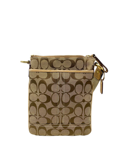 Cartera Crossbody Café