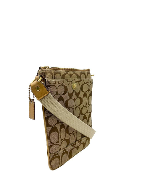 Cartera Crossbody Café