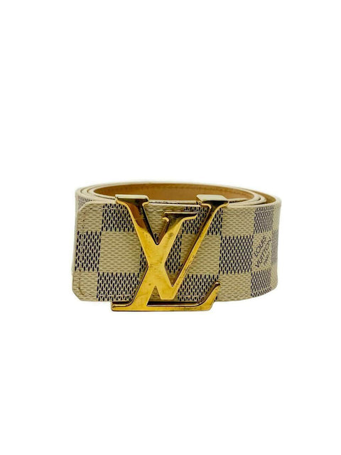 Correa "Damier Azur Initiales"