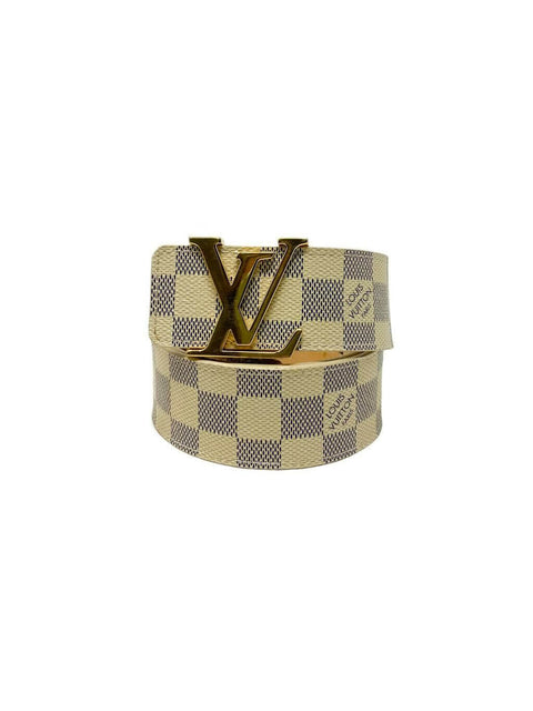 Correa "Damier Azur Initiales"