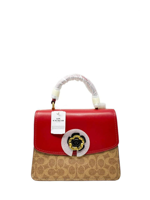 Cartera "Parker Top Handle In Signature Canvas"