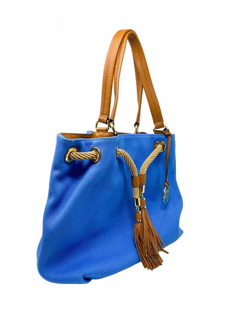 Cartera Azul