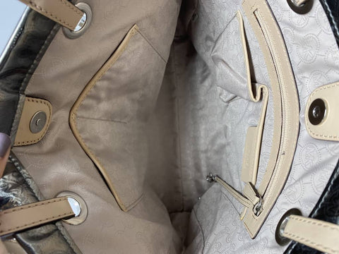 Cartera "Monogram Hayley Logo Tote Bag"