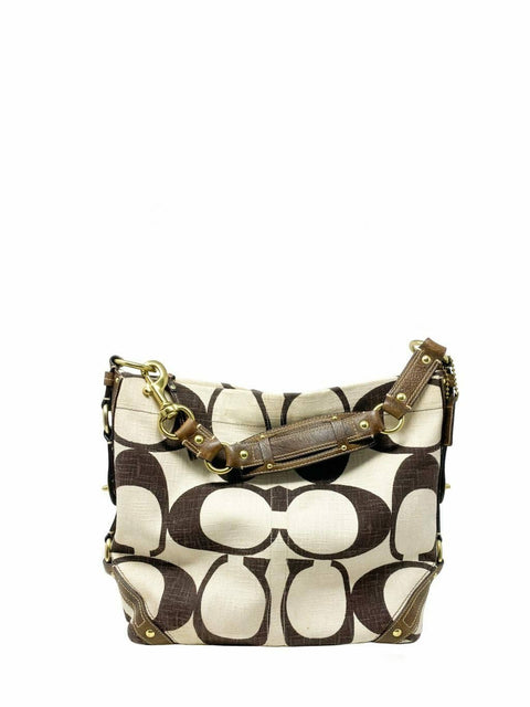 Cartera Beige y Café