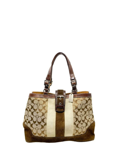 Cartera Coach Gamuza