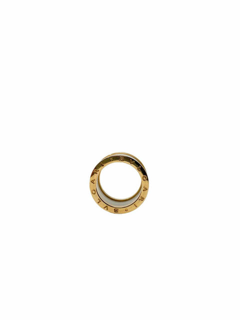 Anillo "18K B.zero1 Ceramic Ring"