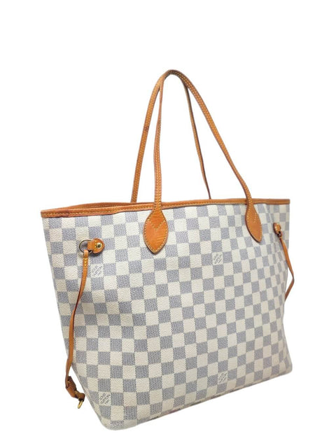 Cartera "Neverfull MM Damier Azur"