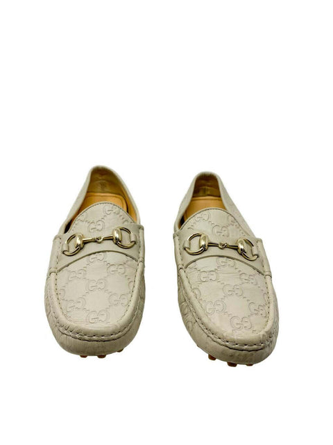 Mocasines "Horsebit Accent Leather Loafers"