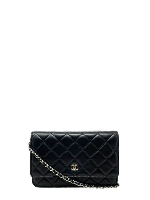 Cartera "Classic Quilted Wallet On Chain"