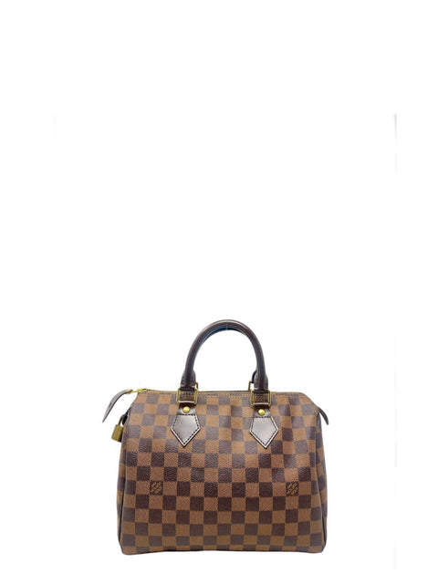 Cartera "Damier Ebene Speedy 25"